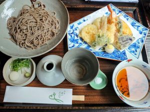 音和そば
夏の天ざるそば